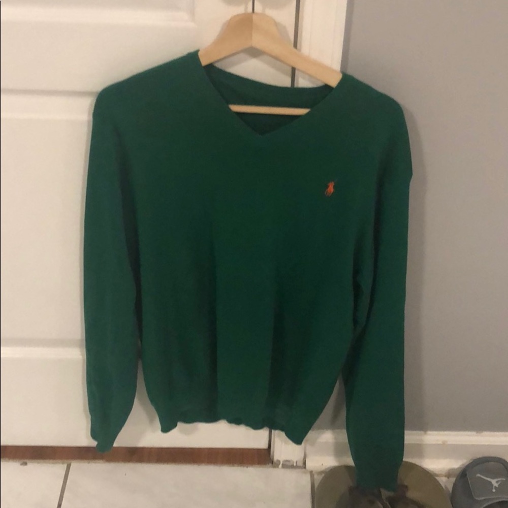 Green Ralph Lauren sweater